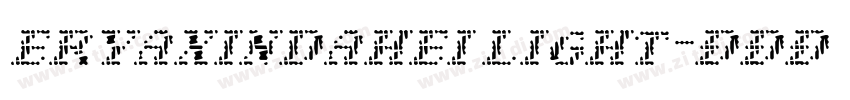 eryaxindahei light字体转换 eryaxindahei light字体转换